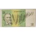 AUSTRALIA 1985 . TWO 2 DOLLARS BANKNOTE . JOHNSTON/FRASER . ERROR . MISSING ALL THE BLACK